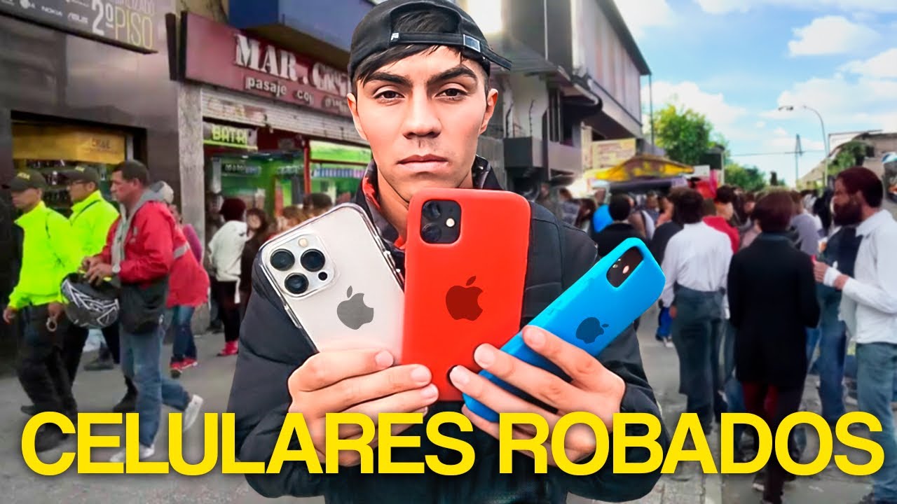 Me infiltré en el marcado de CELULAR ROBADOS mas peligroso de Bogotá