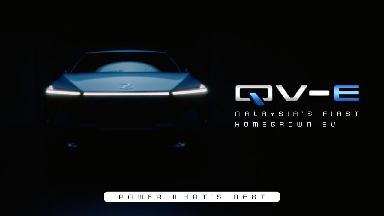 Malaysia’s First Homegrown EV. QV-E