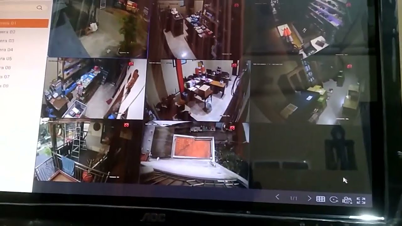 Menambahkan IP cam pada DVR analog yang sudah penuh channelnya.
