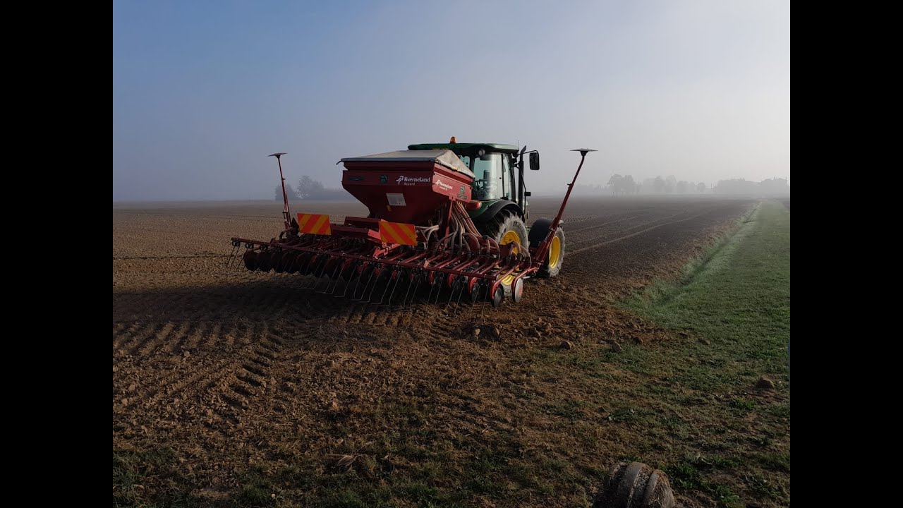 Semina frumento 2022 | John Deere + seminatrice Kverneland Accord