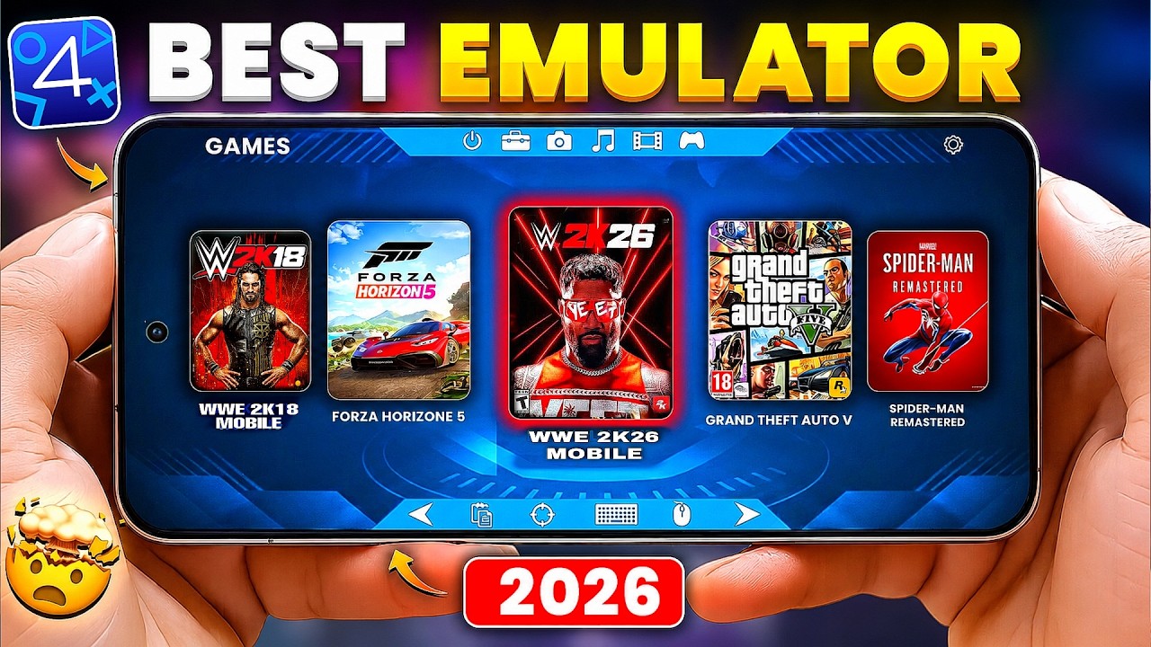 Finally I Found The *BEST Emulator To Play PC Games On Android! 🤯