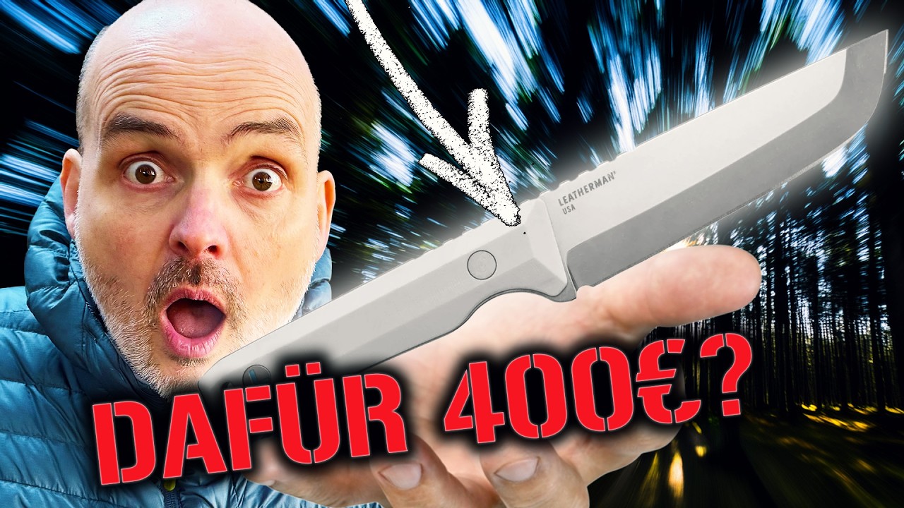 400 Euro Leatherman Messer Pioneer™ im Test