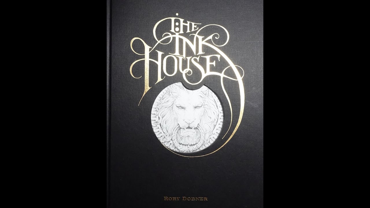 Colouring Book Flip Through - The Ink House by Rory Dobner