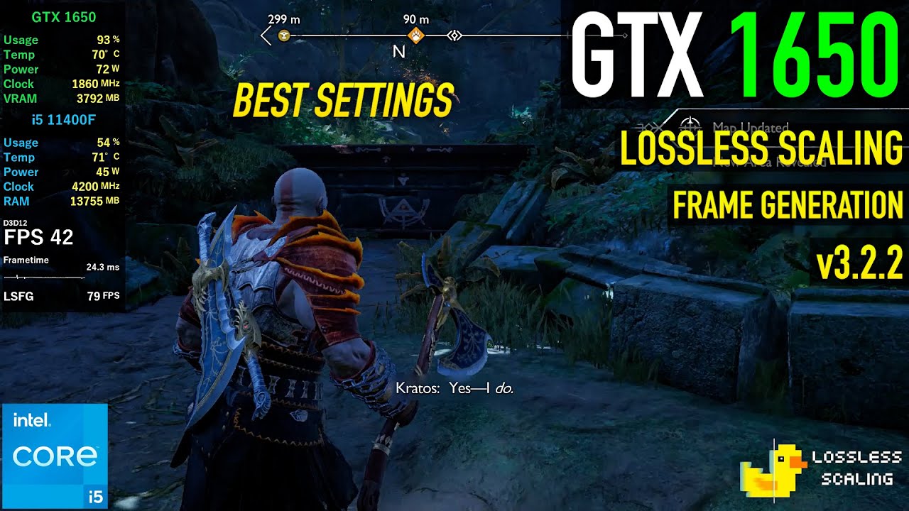 Lossless Scaling Frame Generation v3.2.2: Оптимальные настройки — протестировано в 7 играх (GTX 1...