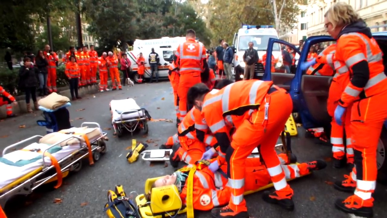 Croce Bianca Genovese: simulazione di intervento velocità normale