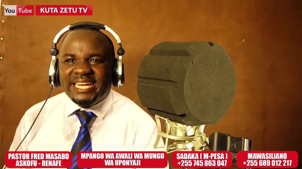 PART 1 - MPANGO WA AWALI WA MUNGU WA UPONYAJI - PASTOR FRED MASABO