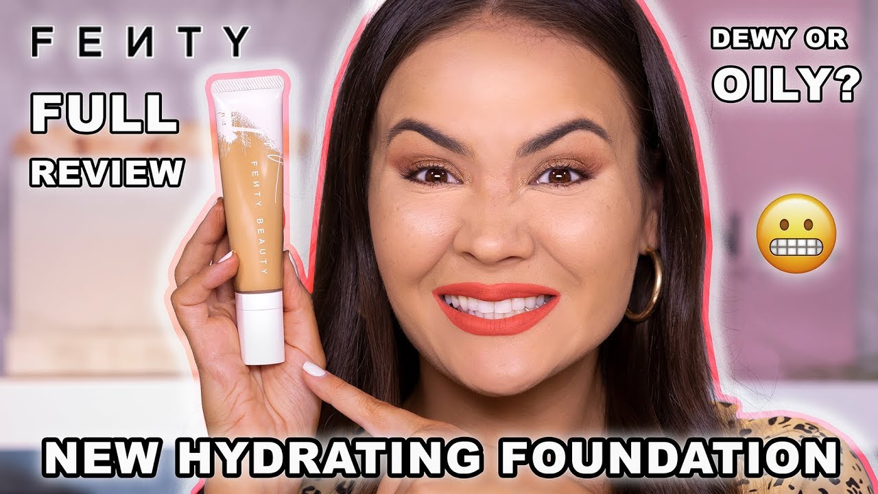 ОБЗОР УВЛАЖНЯЮЩЕГО ТОНАЛЬНОГО КРЕМА FENTY BEAUTY + ТЕСТ НА СТОЙКОСТЬ | Maryam Maquillage