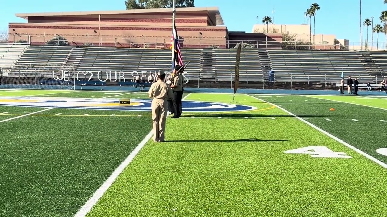 Doherty High School NJROTC 2nd Place Color Guard 2026 Area 20 Regional championship 