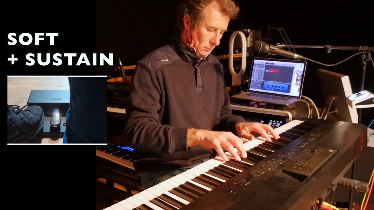 KAWAI ES920 // PEDAL GFP-3 // SO USEFUL ! // by David HENRY