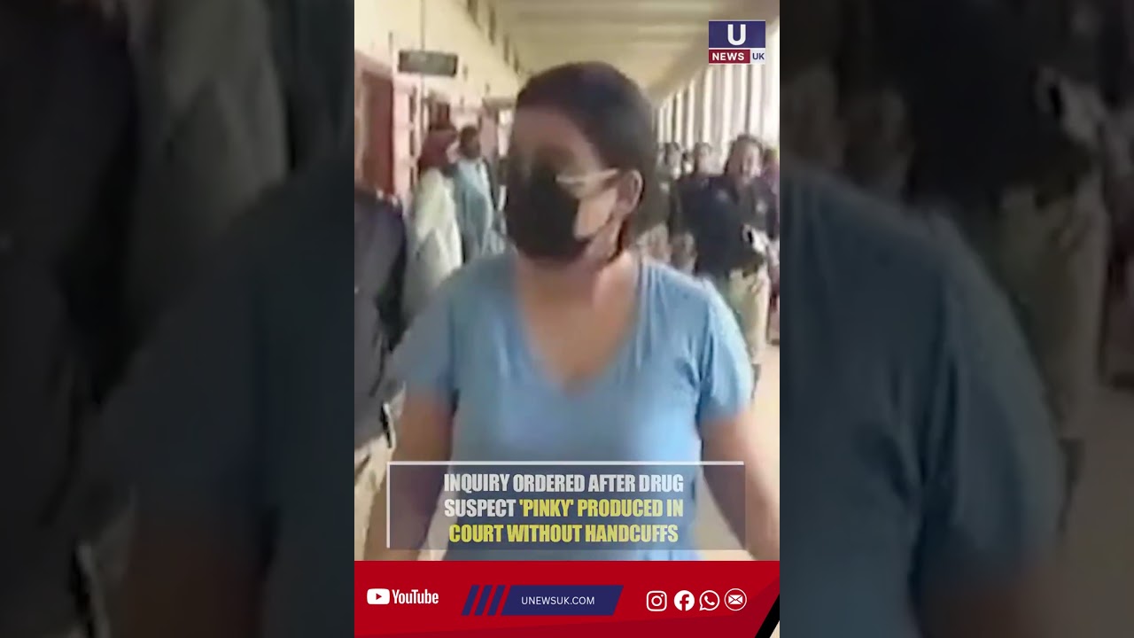 Karachi Police Chief Azad Khan has ordered an inquiry after alleged drug suspect Anmol alias &lsquo;Pinky&rsquo;