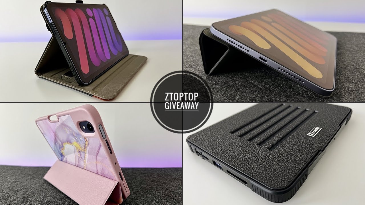 Premium Cases For iPad Mini 6 By ZtoTop | iPad Case Giveaway