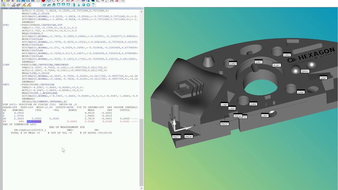 MACH2615  PC DMIS   Reporting Results  Part 1   022418