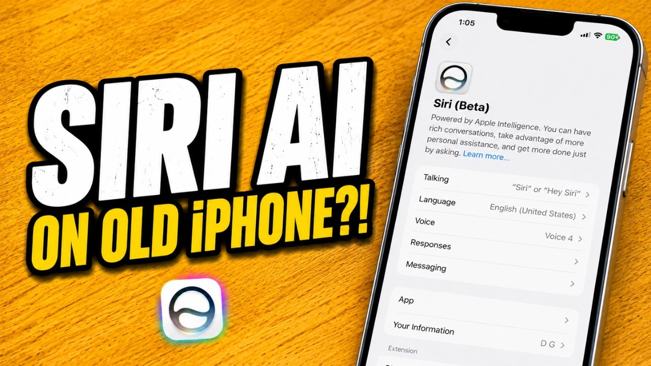 Как включить Apple Intelligence и Siri AI на неподдерживаемых iPhone и iPad &mdash; без джейлбрейка