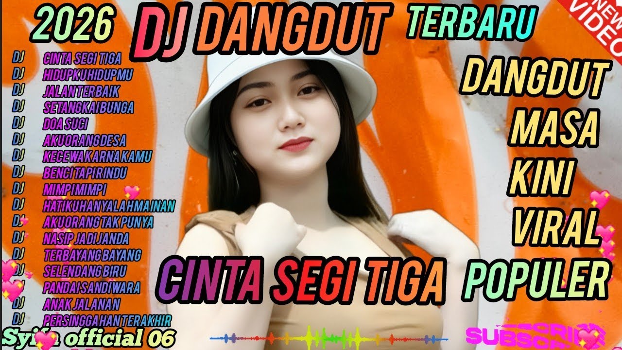 DJ dangdut viral cinta segitiga 💯 full bass, oke banget, cocok untuk teman kerja santai perjalanan 