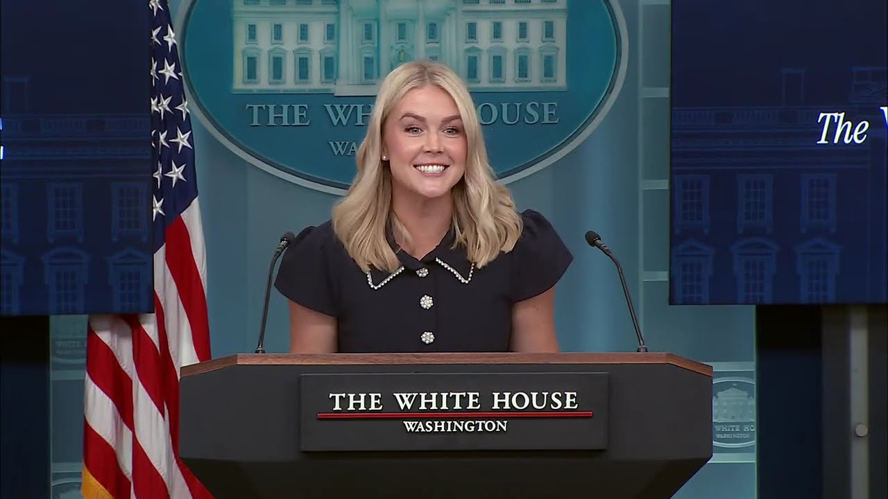 Press Secretary Karoline Leavitt Briefs Members of the Media, Aug. 12, 2025