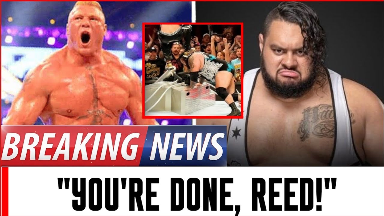 BREAKING: BROCK LESNAR GOES NUCLEAR ON BRONSON REED – WWE LOCKER ROOM IN TOTAL CHAOS!