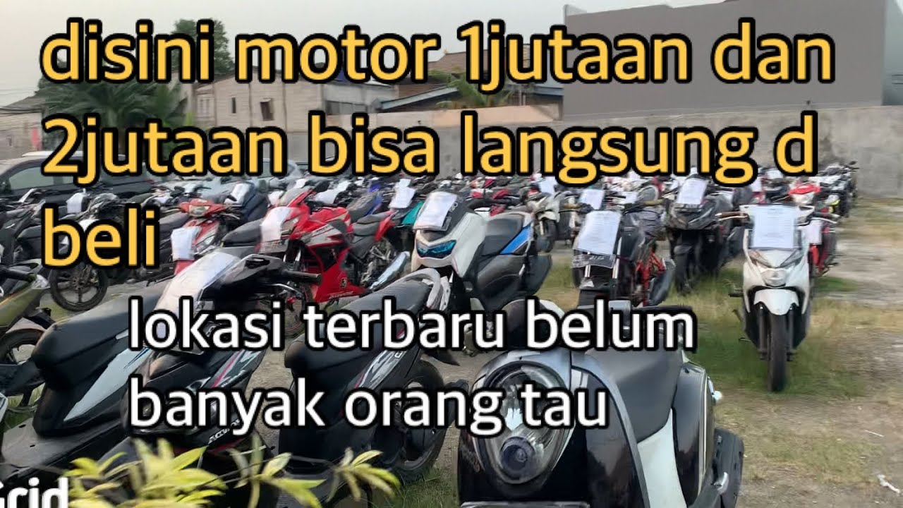 gudang y motor bekas murah