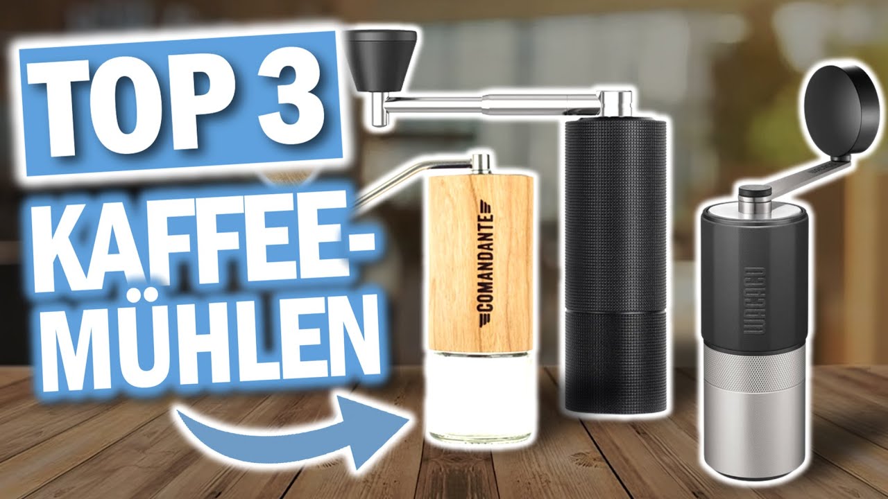 Beste MANUELLE KAFFEEMÜHLEN 2026 | Top 3 Premium Kaffeemühlen | Comandante, TIMEMORE, WACACO