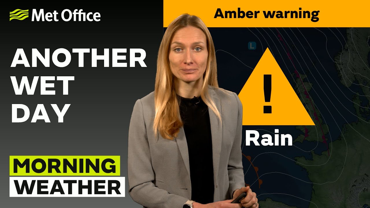 22/01/2026 - Another wet start - Morning Weather Forecast UK – Met Office Weather