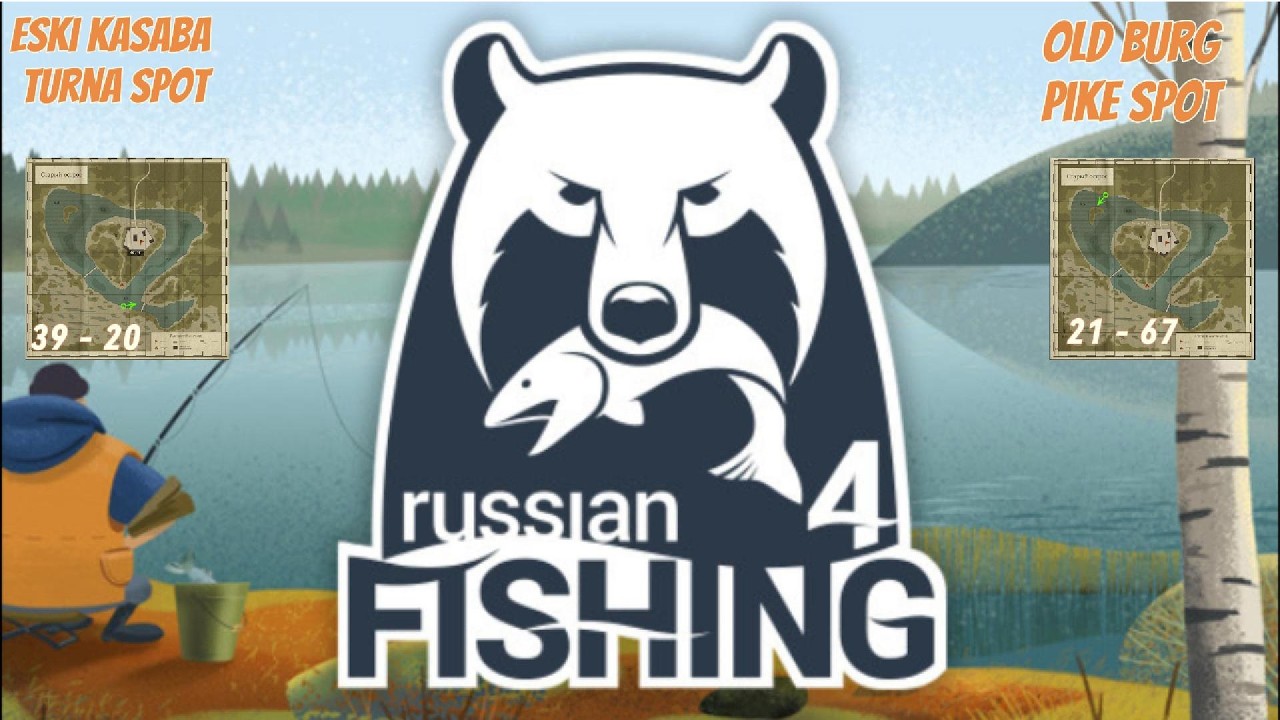 Russian Fishing 4 Eski Kasaba | Old Burg | Turna Avı | En Verimli 2 Konum