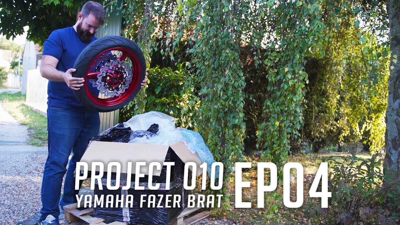 Mes nouvelles jantes de R1 pour ma Café racer - Project 010 EP04