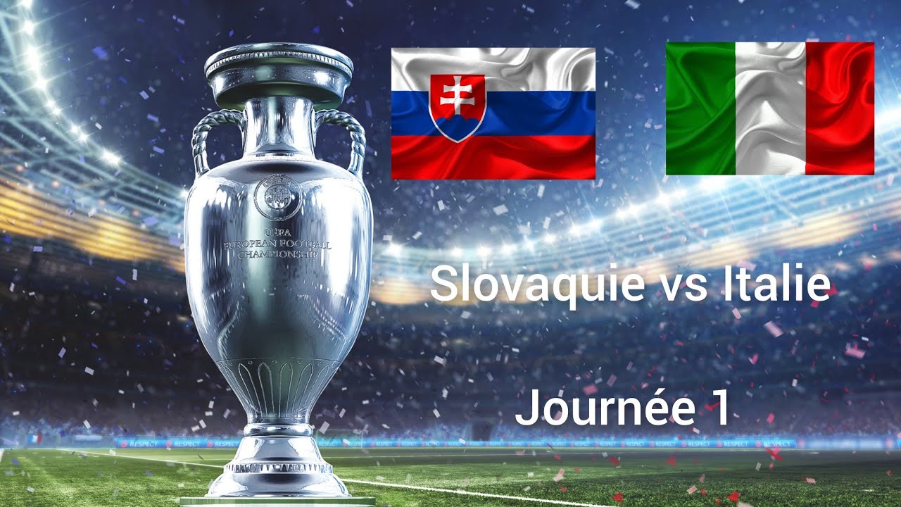 UEFA EURO 2024 🇸🇰Slovaquie 1-2 🇮🇹Italie groupe E journée 1