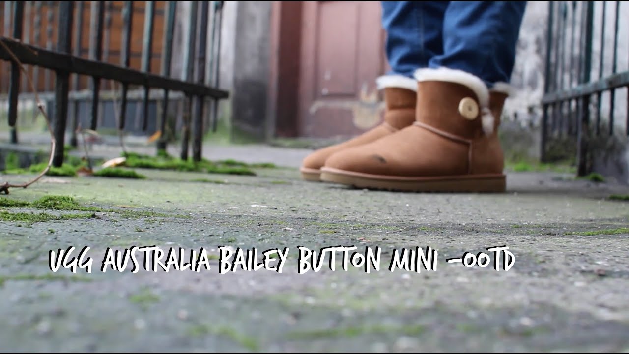 Ugg australia, lookbook, how to style ugg australia-Bailey Button mini - Outfit of the day