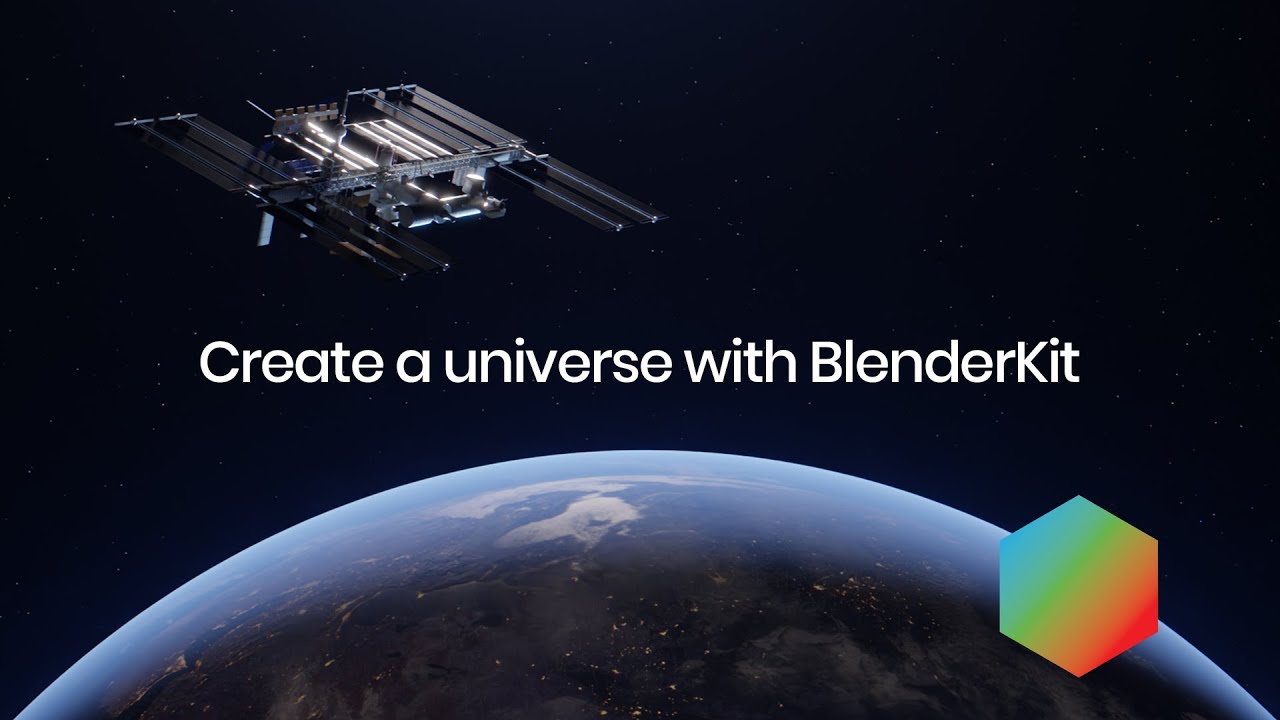 Create a universe with BlenderKit