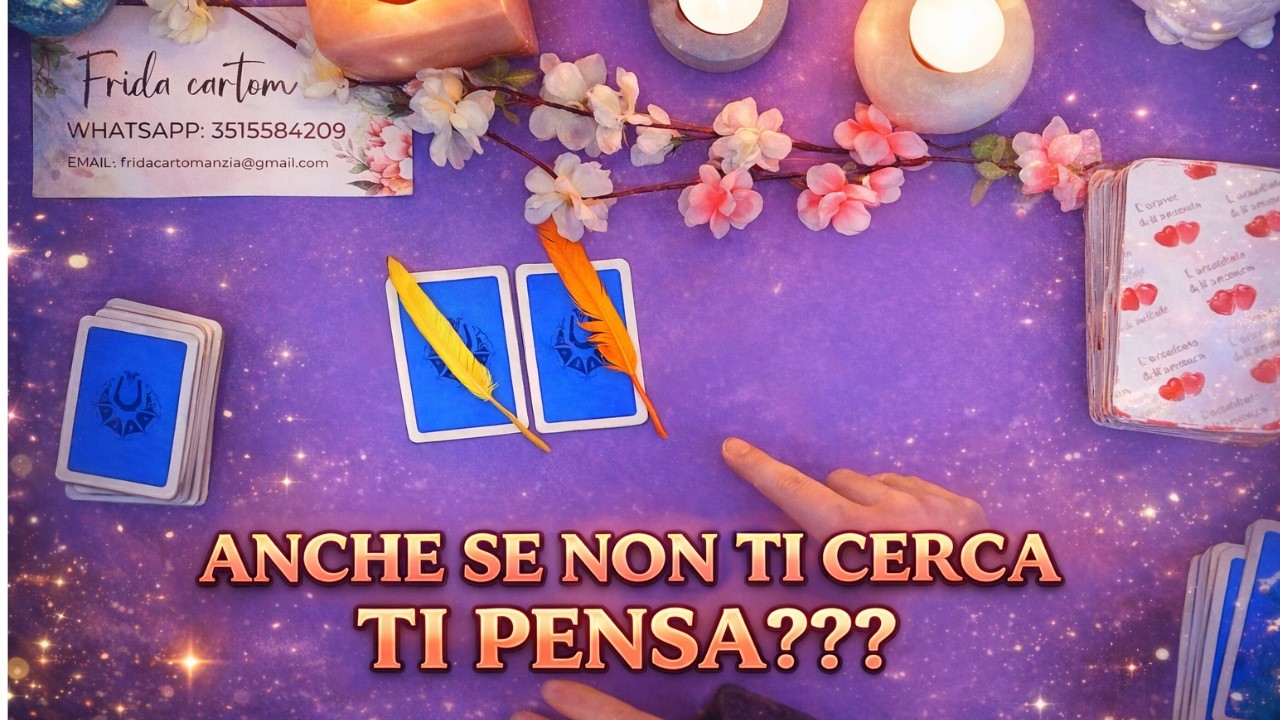 ANCHE SE NON TI CERCA, TI PENSA? 💖✨ORACOLI AMORE 🔮SIBILLE