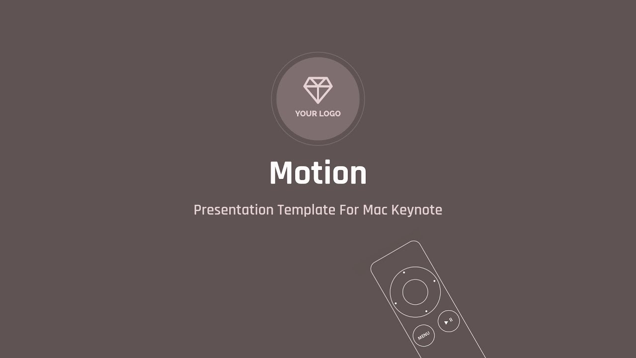 Motion — Creative Multipurpose Presentation Template for Mac Keynote