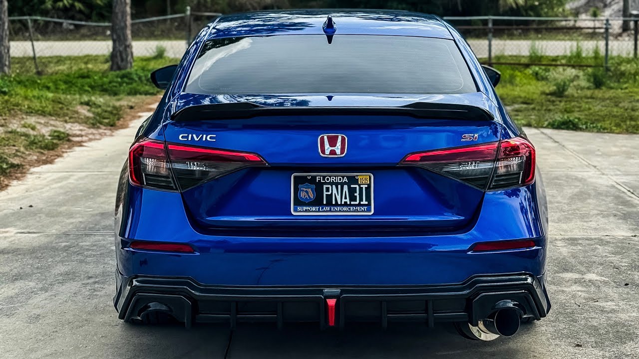 BEST SOUNDING 11TH GEN SI EXHAUST!