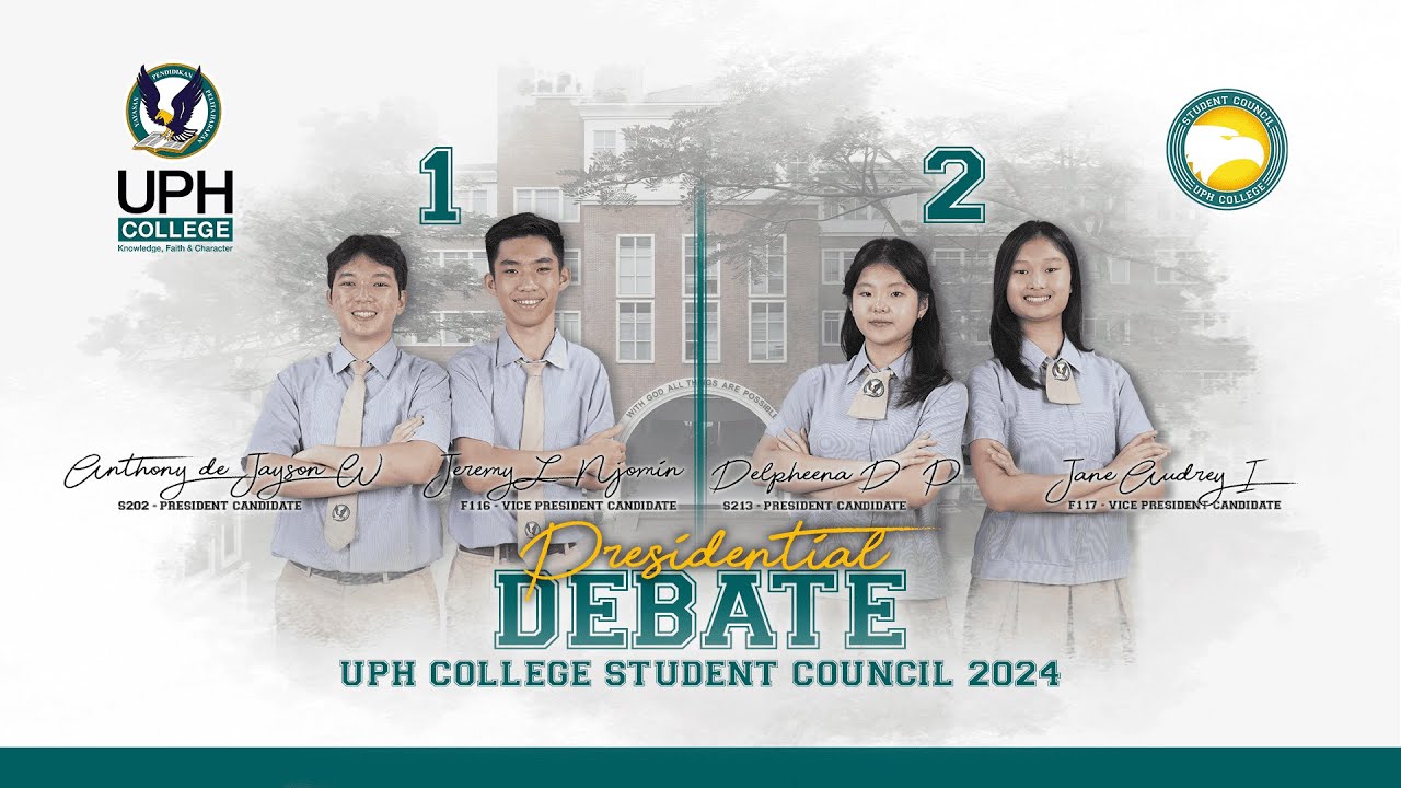 UPH College Student Council 2024 Presidential Debate
