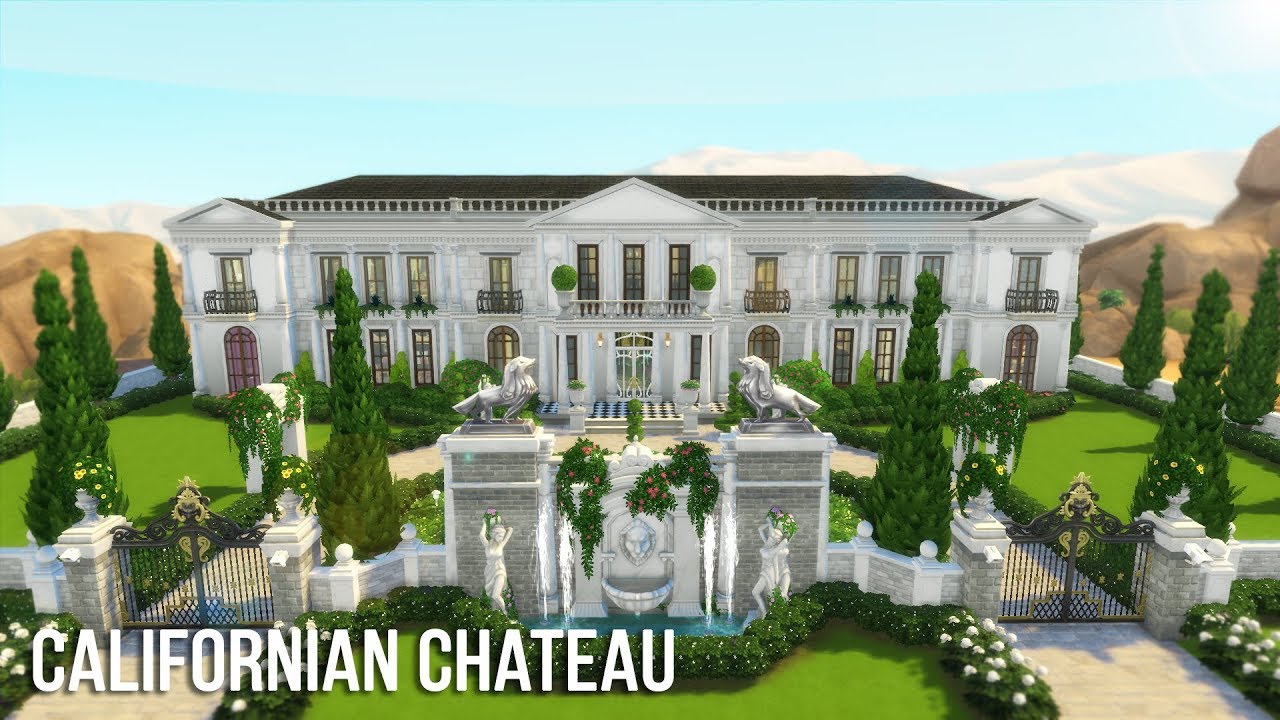 The Sims 4 Speed Build - Californian Château