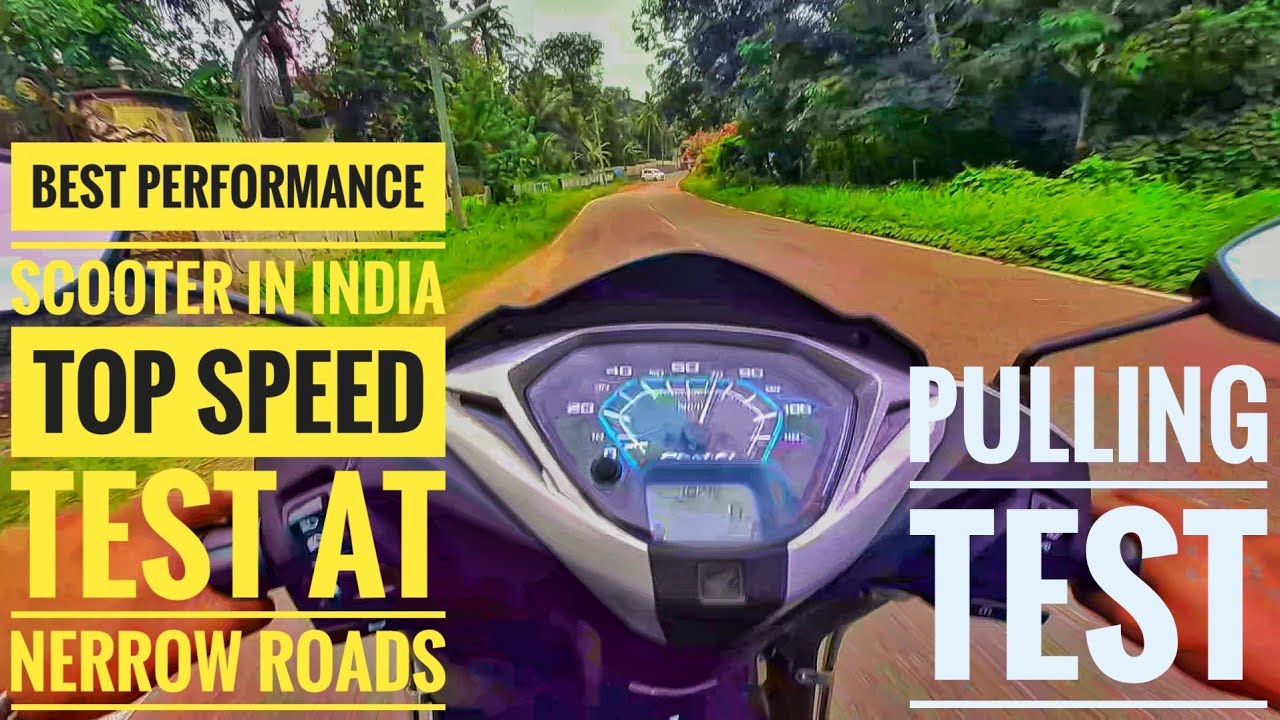 2020 Honda Activa 125 Bs6 ||TOP SPEED TEST and PULLING TEST|| best performance125cc scooter in india