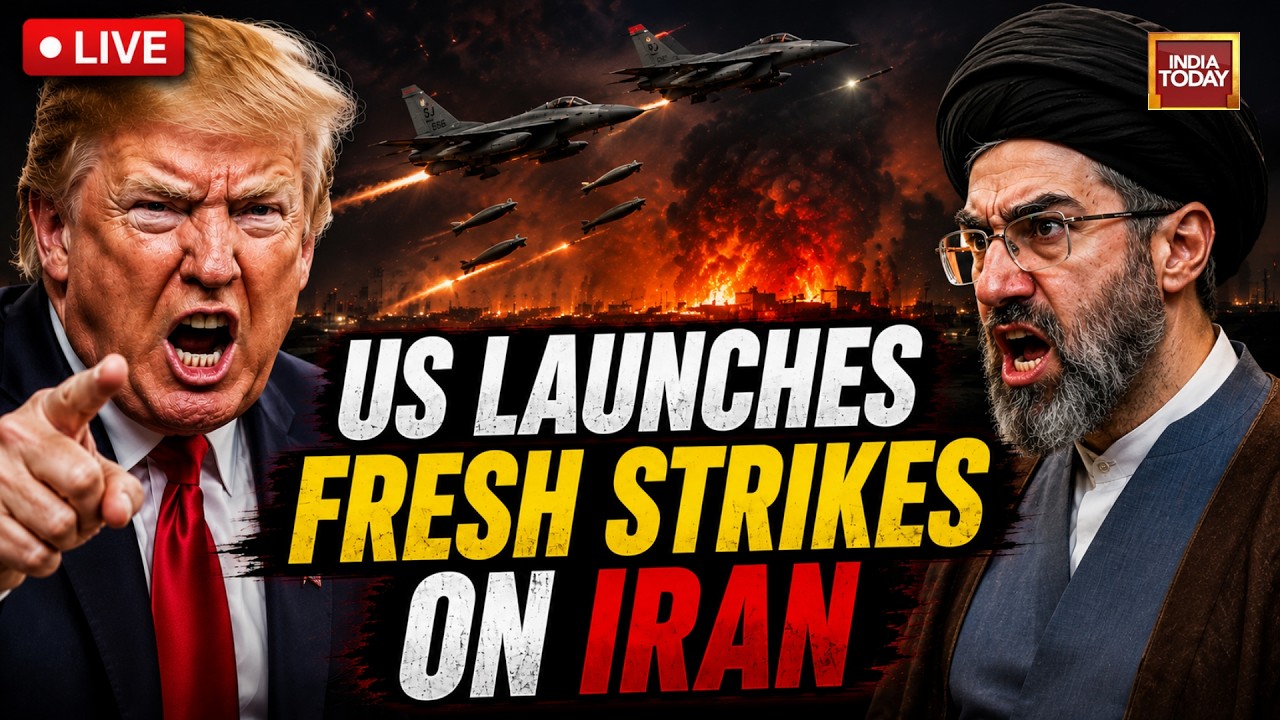 US-Iran War LIVE | US Launches Fresh Attack on Iran | Trump News | War News | India Today LIVE