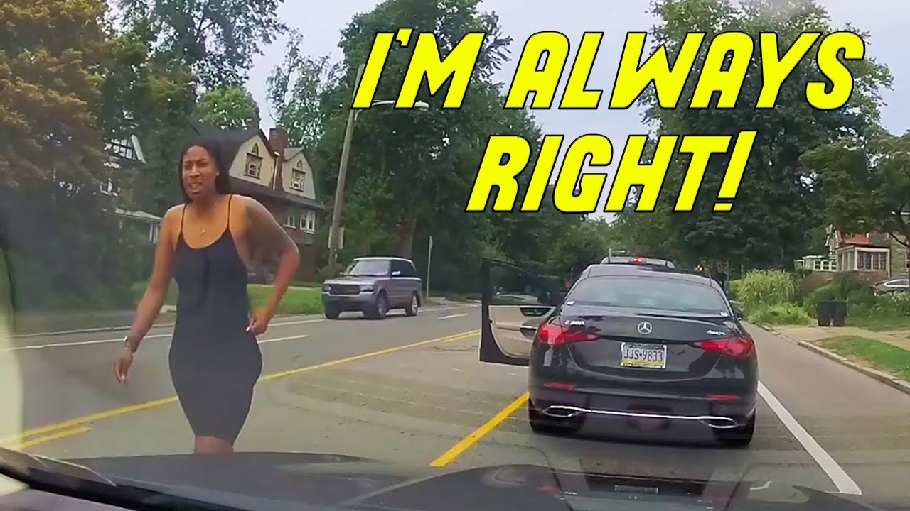 ЛУЧШЕЕ ИЗ ROAD RAGE | ЖЕНЩИНА СЧИТАЕТ, ЧТО ВСЕ ДОЛЖНЫ ПУСКАТЬ ЕЁ ВНУТРЬ | АВГУСТ 2023