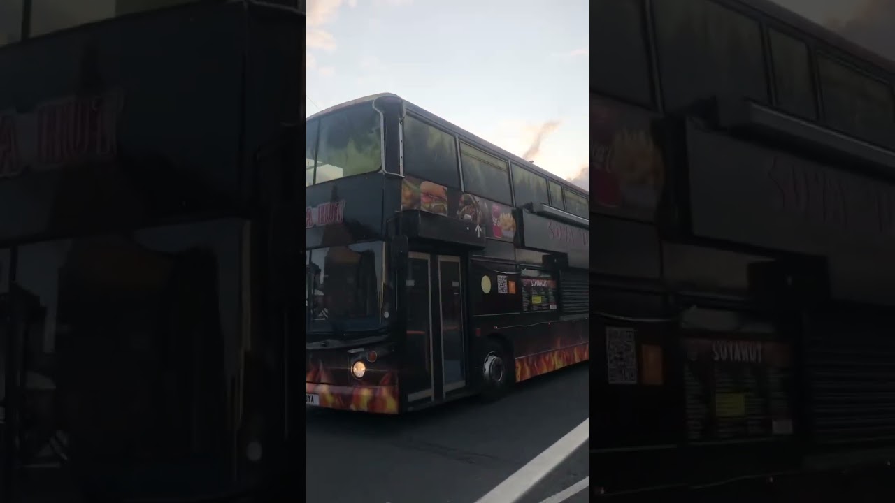 Suya Hut Restaurant Bus Passing Through Near Greatfields Park