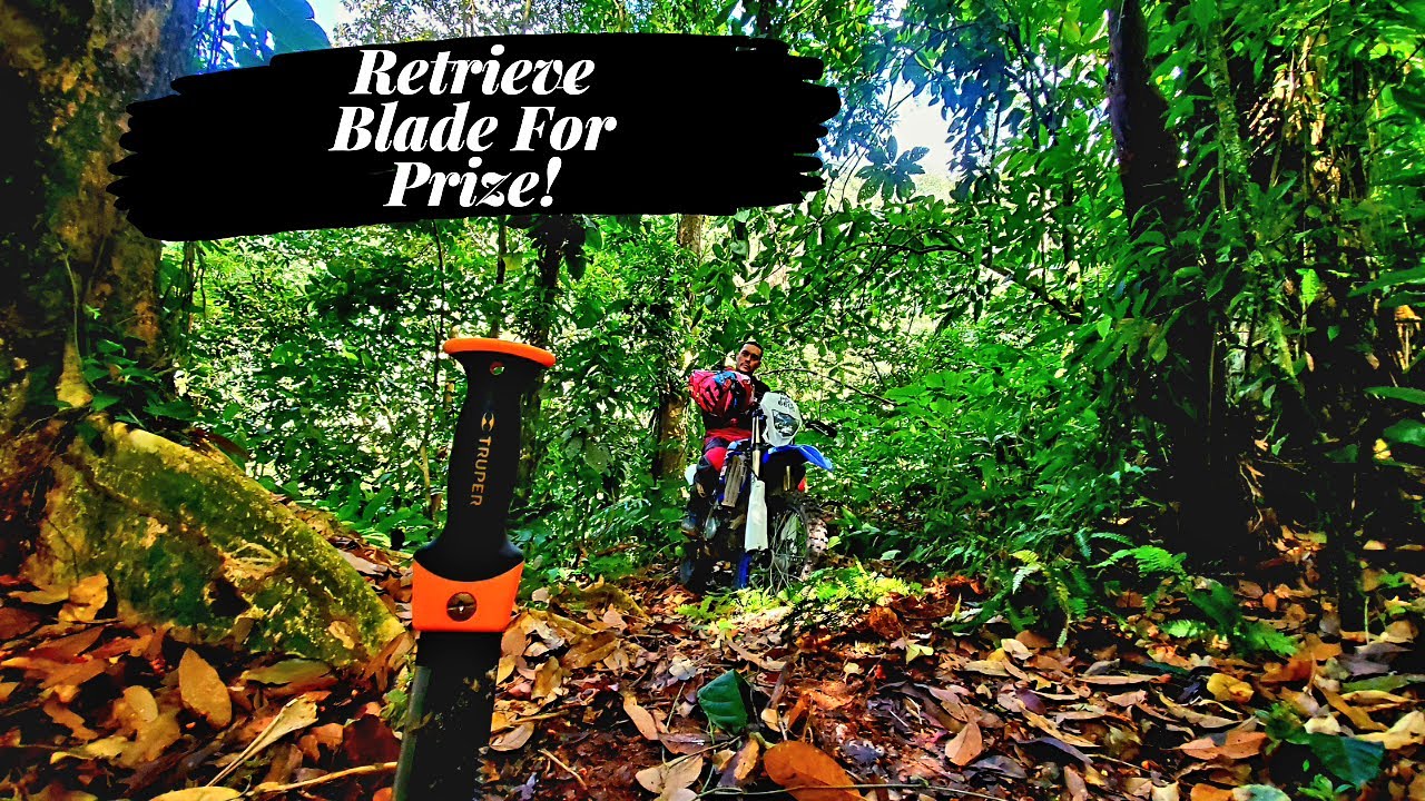 Trinidad & Tobago, Maracas Bay To Maracas Valley. Enduro Riding (How to clear single trail)