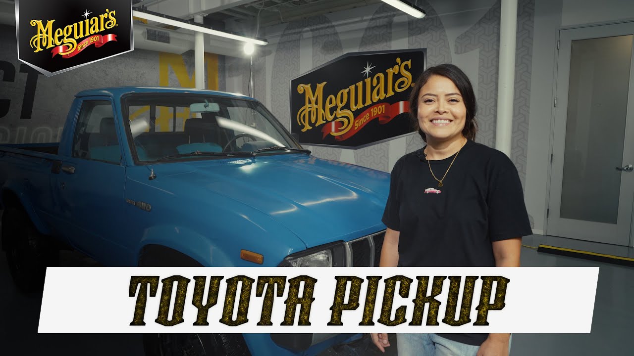 Classic Truck Detailing - 1982 Toyota 4WD Pickup, From Car Washing to Polishing - Meguiar’s Vlog
