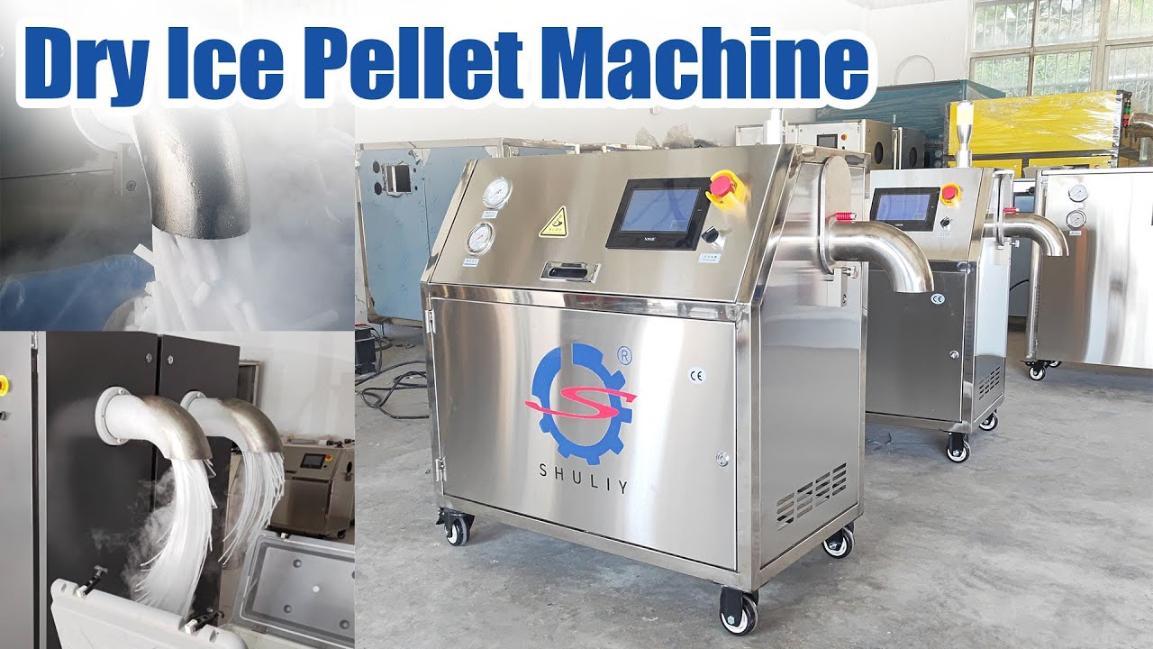 Amazing Dry Ice Pellet Machine | Up to 500kg/h Output & Custom Pellet Size (3–19mm)