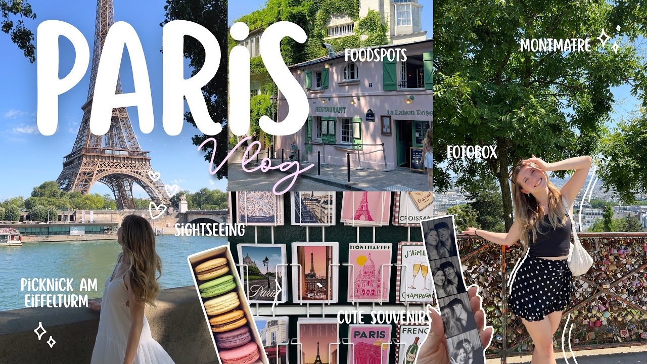 Paris Vlog - Empfehlungen, Sightseeing, Tiktok spots & mehr :)
