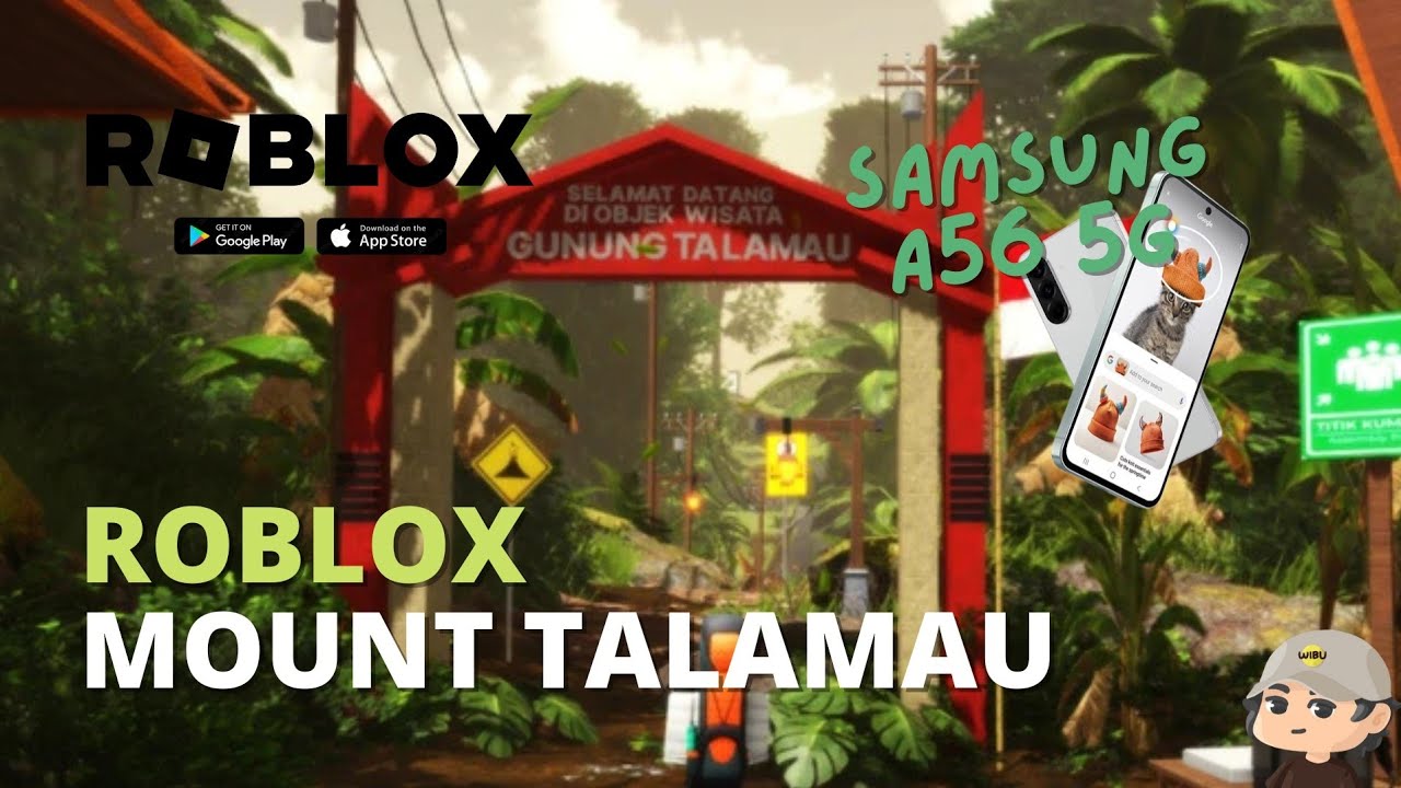 Roblox - Mount Talamau - Samsung A56 5G - Gaming Test