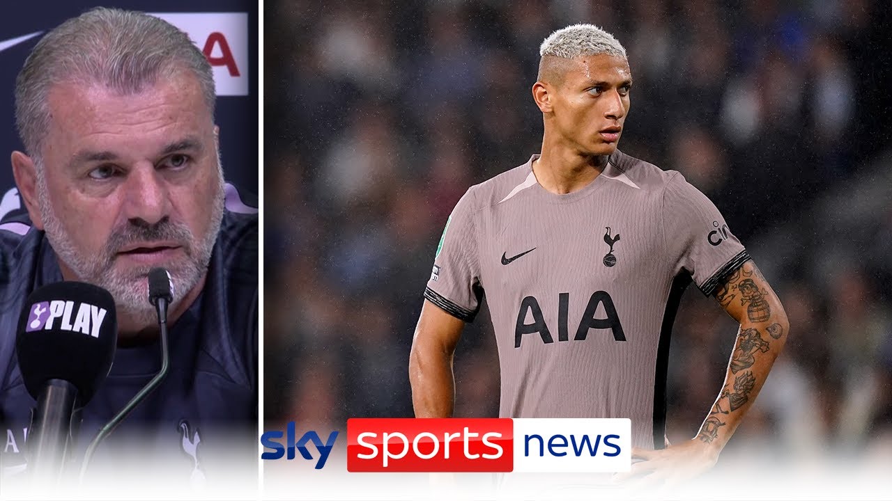 Tottenham: Ange Postecoglou says that Richarlison will receive all the support he needs