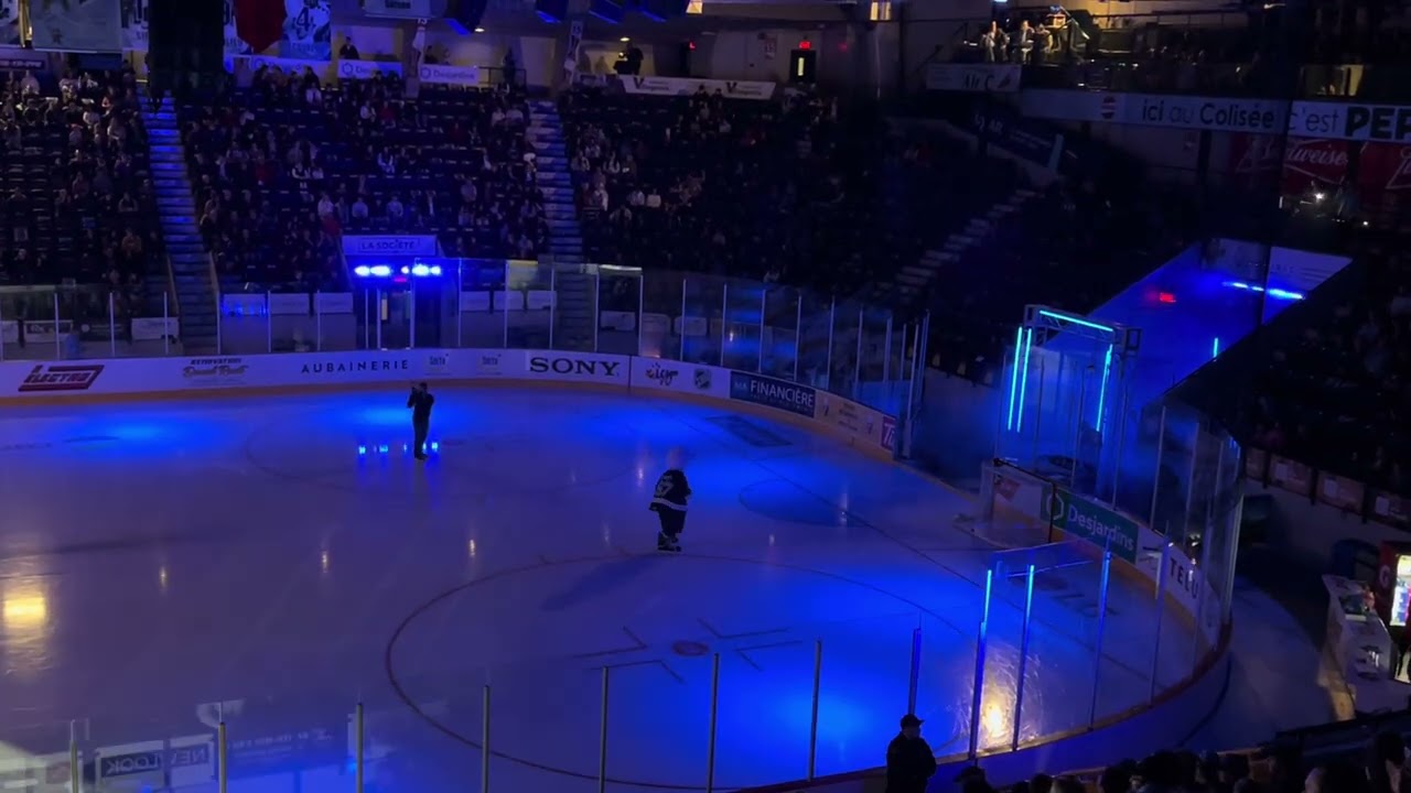 Match d’ouverture 2023-2024 de L’oceanic de Rimouski