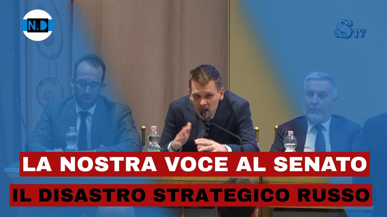 Il mio intervento al Senato della Repubblica il 24 febbraio 2026.