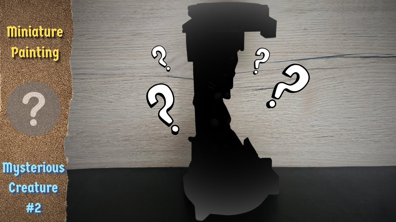 Malujemy Figurki   Mysterious Creature #2