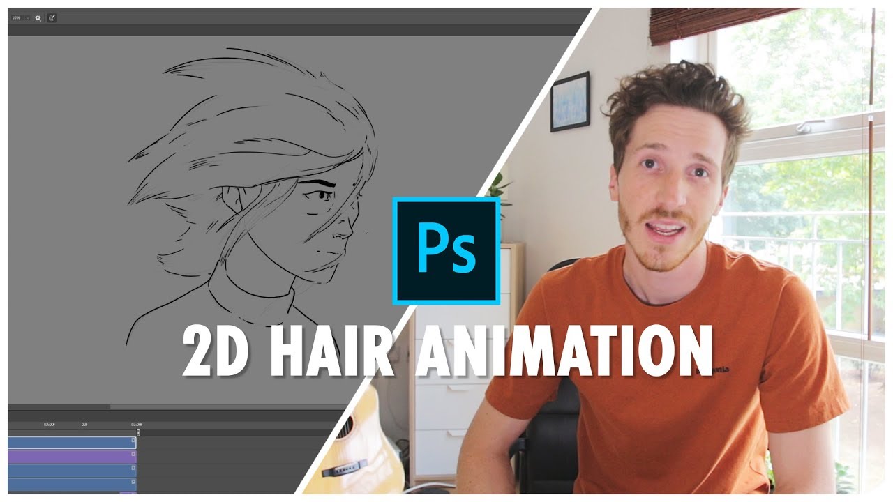2D Hair Animation