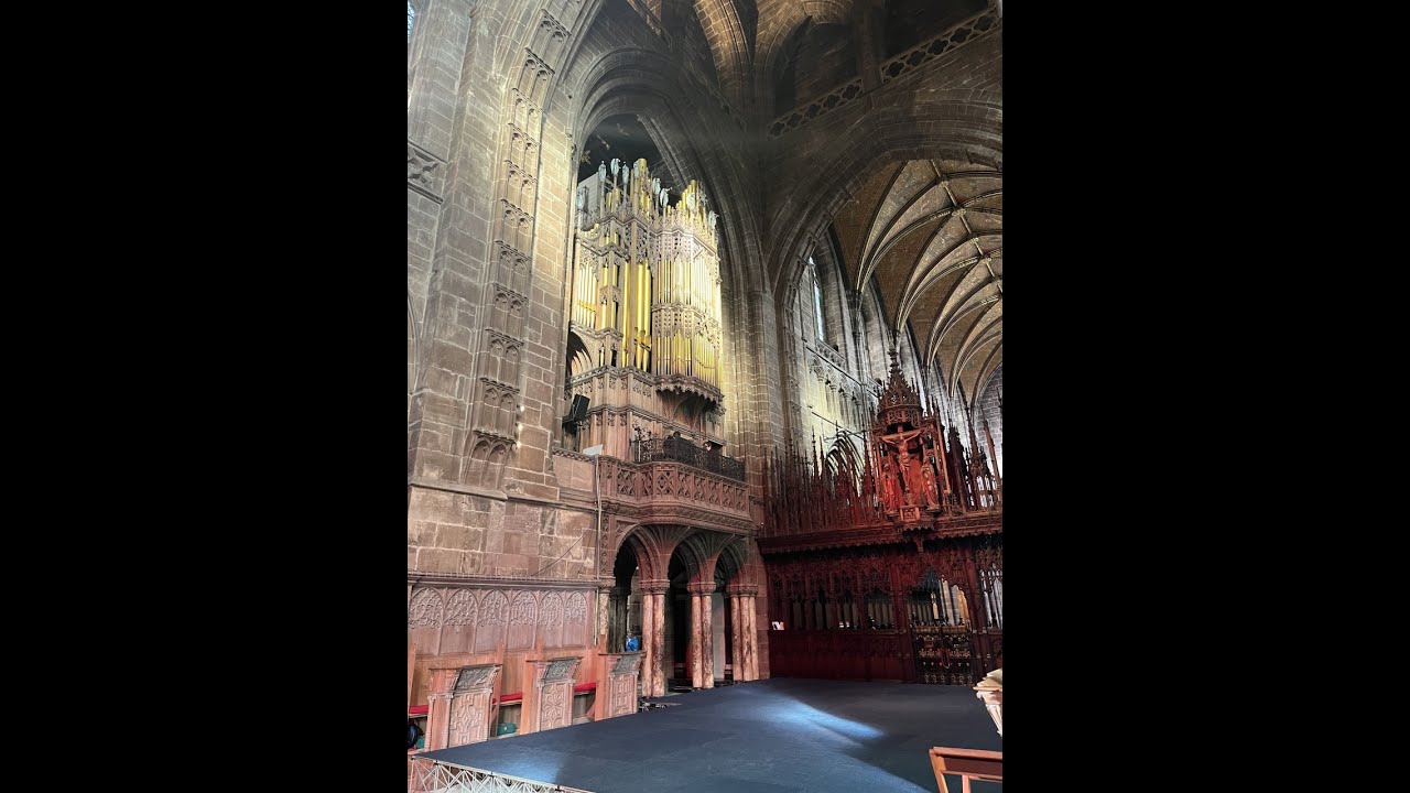 Meditation on Brother James' Air (Harold Darke) played by Peter Brand at Chester Cathedral.