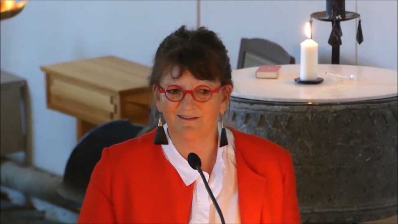 Eskils&auml;ters kyrka maj 2022  6 min  Restaurering altarbord samt orgelfront  Cecilia Skoglund, konserv