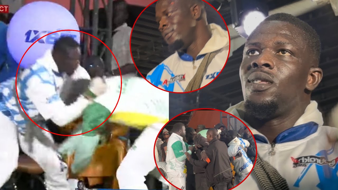 Face to face bou Tangu, Ama Nékh attaque talfa avec des coups, khekh bou méti Talfa dém na…